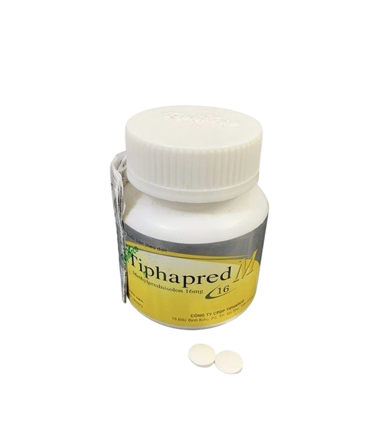 Tiphapred M Methylprednisolon 16mg Tipharco (c/100v Nén)