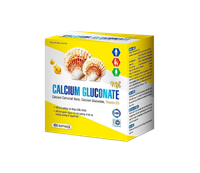 Viên uống bổ xương Calcium Gluconate MK (Hộp 100 viên)