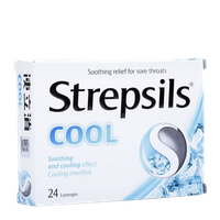 Viên ngậm ho Strepsils cool (Hộp nhỏ)