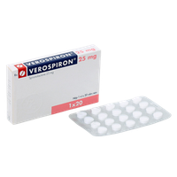 Thuốc hạ huyết áp Verospiron 25 (Hộp 20 viên)
