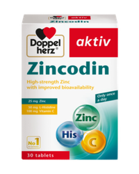 Viên uống bổ sung kẽm Zincodin Doppelherz (Hộp 30 viên)