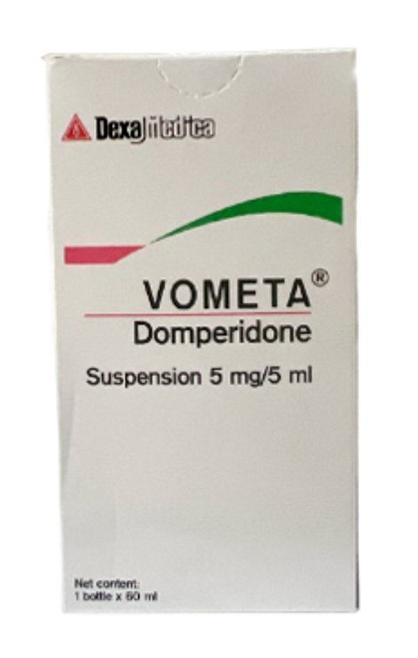 Vometa domperidone 5mg/5ml Dexa Medica (60ml/Bottle) - បាយមេដ ខេមបូឌា ...
