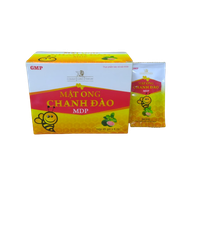 Siro ho Mật ong chanh đào Mediphar USA (Hộp 25 gói)