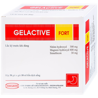 Thuốc điều trị chướng bụng Gelactive Fort (Hộp 30 gói)