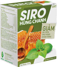 Siro ho Húng Chanh Vietnat (Hộp 20 gói)