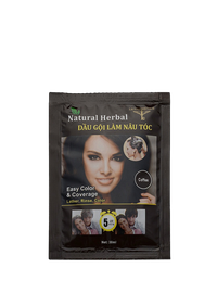 Gội là nâu Natural Herbal Con Tra (Hộp 10 gói)