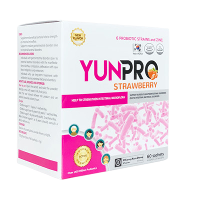Men Vi Sinh Yunpro Strawberry Dhg (h/60g)