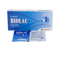 Men hỗ trợ tiêu hóa Biolac Plus Men V-Biotech (Hộp 10 gói)