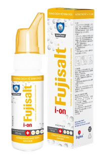 Xịt mũi Fujisalt vàng hương the mát (Chai 70ml)