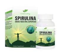 Viên uống tăng đề kháng Spirulina Nature Gift (Chai 60 viên)