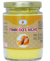 Tinh bột nghệ vàng Tín Phát (Hộp 100 gram)