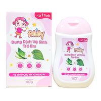 Dung dịch vệ sinh Fobaby cho trẻ em từ 1 tuổi (Chai 180 gram)