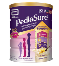 Sữa bột PediaSure hương vani ít ngọt (Hộp 1600 gram)