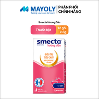 Thuốc điều trị tiêu chảy Smecta dâu (Hộp 12 gói)