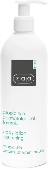 Nhũ tương dưỡng ẩm Ziaja Med Atopic Skin (Chai 400ml)