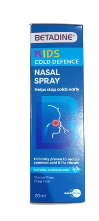 Xịt mũi Kids Cold Defence Nasal Spray (Chai 20ml)