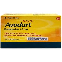 Thuốc điều trị phì đại lành tính tuyến tiền liệt Avodart 0.5 (Hộp 30 viên)