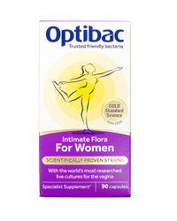 Men vi sinh phụ khoa Optibac For Women (Chai 90 viên)