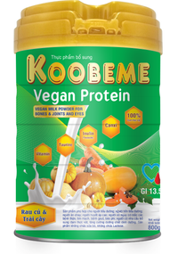 Sữa rau củ dinh dưỡng Vegan Protein Koobeme Nutrition Việt Nam (Hộp 800 gram)