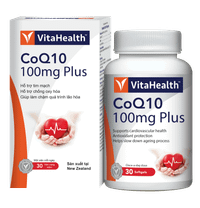 CoQ10 100mg Plus VitaHealth (Chai 30 viên)