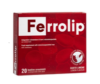 Bột sắt sinh học Ferrolip Glenmark (Hộp 20 gói)