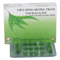 Viên xông hương tràm Vim Báo Gấm (Hộp 40 viên)