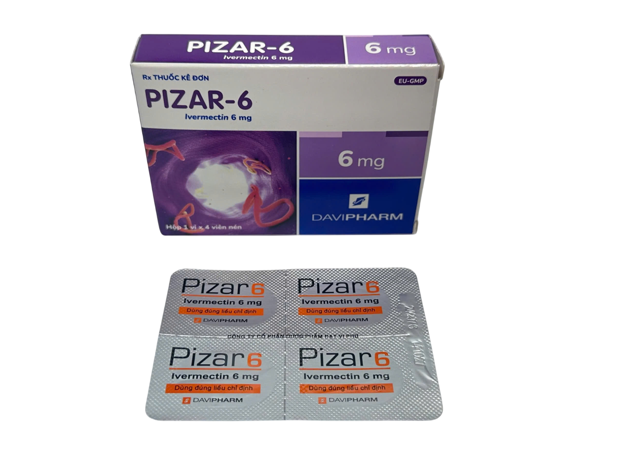 Pizar 6mg Davipharm (h/4v)
