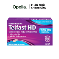 Thuốc chống dị ứng Telfast 180 (Hộp 30 viên)