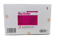 Thuốc bơm trực tràng điều trị táo bón Rectiofar 3 (Hộp 50 ống)
