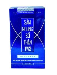 Viên uống Sâm Nhung Bổ Thận Platinum Tw3 (Chai 30 viên)