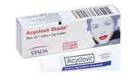 Kem bôi da kháng virus Acyclovir Stada (Tuýp 2 gram)