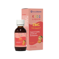 Dung dịch uống tăng đề kháng Kids Liquid Zinc Henry Blooms (Chai 100ml)