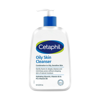 Sữa rửa mặt Cetaphil cho da dầu nhạy cảm (Chai 473ml)