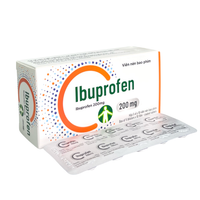 Thuốc giảm đau, hạ sốt Ibuprofen 200mg Buymed (Hộp 50 viên)