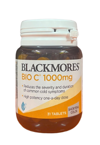 Viên uống tăng đề kháng Bio C 1000mg Blackmores (Chai 31 viên)