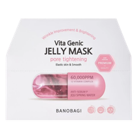 Mặt nạ Banobagi Vita Genic Jelly Mask Pore Tightening dưỡng ẩm se khít lỗ chân lông (Hộp 10 gói)