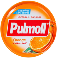Kẹo ngậm Pulmoll vị cam không đường (Hộp 45 gram)
