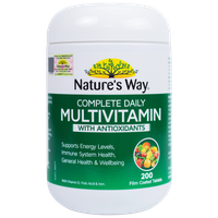 Viên uống bổ sung vitamin Complete Daily Multivitamin (Chai 200 viên)