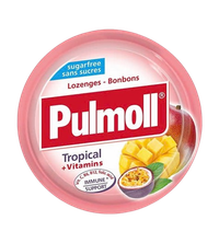 Kẹo ngậm Pulmoll vị trái cây không đường (Hộp 45 gram)
