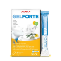 Gel ngậm ho Otosan Gel Forte (Hộp 14 gói)