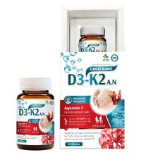 Canxi Nano D3-K2 A.N Anh Nhiên (Chai 50 viên)