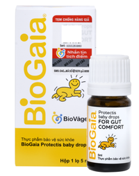Men hỗ trợ tiêu hóa Biogaia Protectis Baby Drops (Chai 5ml)