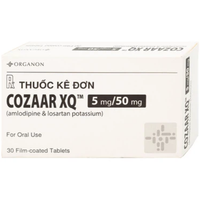 Thuốc hạ huyết áp Cozaar 5/50 (Hộp 30 viên)