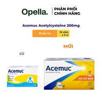 Thuốc ho Acemuc 200 (Hộp 30 viên)