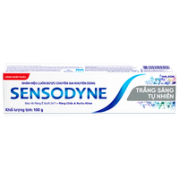 Kem đánh răng Sensodyne Gentle Whitening trắng sáng tự nhiên (Tuýp nhỏ)