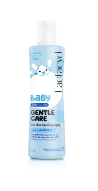 Sữa tắm gội Lactacyd Baby Gentle Care cho bé (Chai nhỏ)
