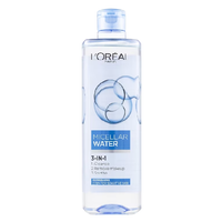 Nước tẩy trang L'Oreal Micellar Water Refreshing làm sạch, tươi mát (Chai 400ml)