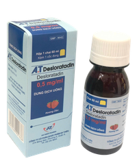 Siro chống dị ứng A.T Desloratadin (Chai 60ml)