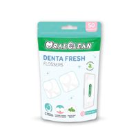 Tăm chỉ nha khoa Oralclean Denta Fresh Niaask (Gói 50 cây)