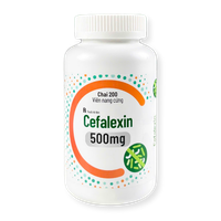 Thuốc kháng sinh Cephalexin 500mg Buymed (Chai 200 viên)